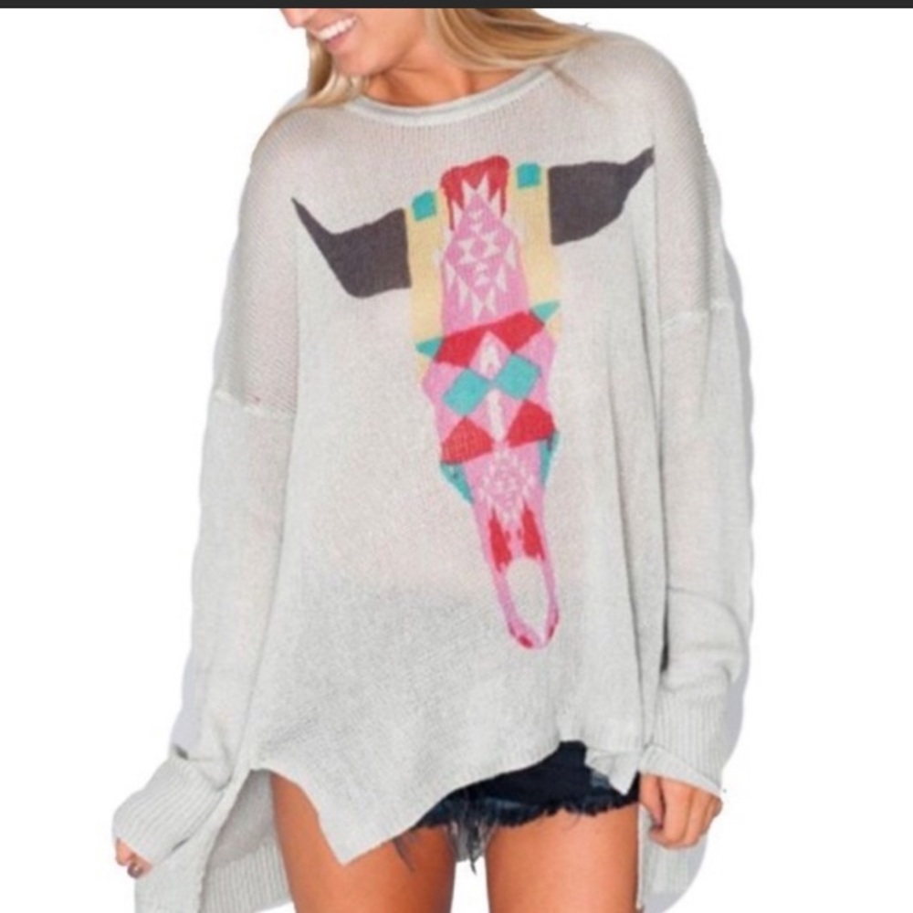 Show me your mumu lightweight sweater